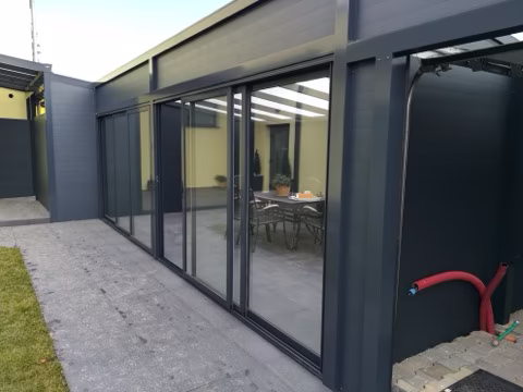 Hliníkový zahradní altánek, realizace 143