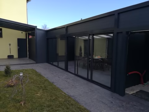 Hliníkový zahradní altánek, realizace 145