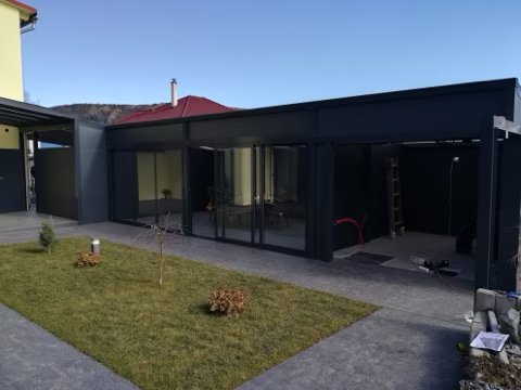 Hliníkový zahradní altánek, realizace 153
