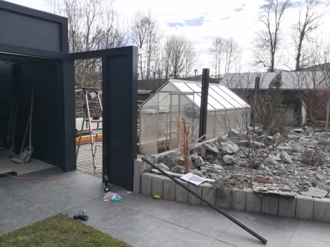 Hliníkový zahradní altánek, realizace 169