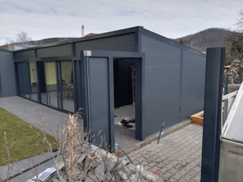 Hliníkový zahradní altánek, realizace 178