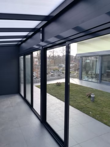 Hliníkový zahradní altánek, realizace 216