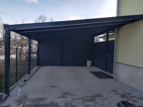 Hliníkový zahradní altánek, realizace 220