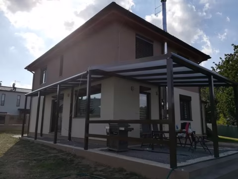 Hliníkový zahradní altánek, realizace 28