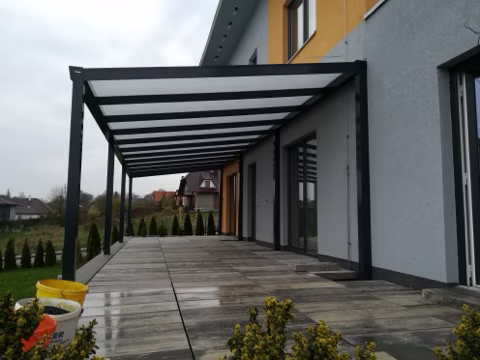 Hliníkový zahradní altánek, realizace 54