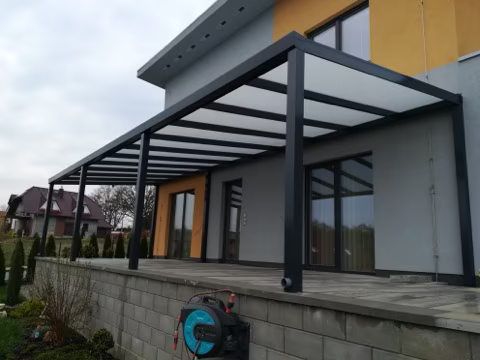 Hliníkový zahradní altánek, realizace 55