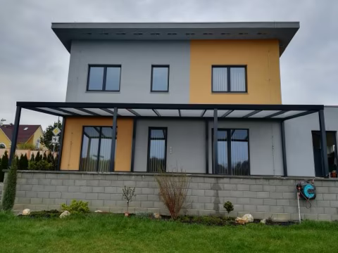 Hliníkový zahradní altánek, realizace 60