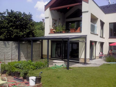 Hliníkový zahradní altánek, realizace 72