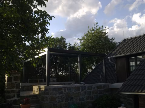Hliníkový zahradní altánek, realizace 92