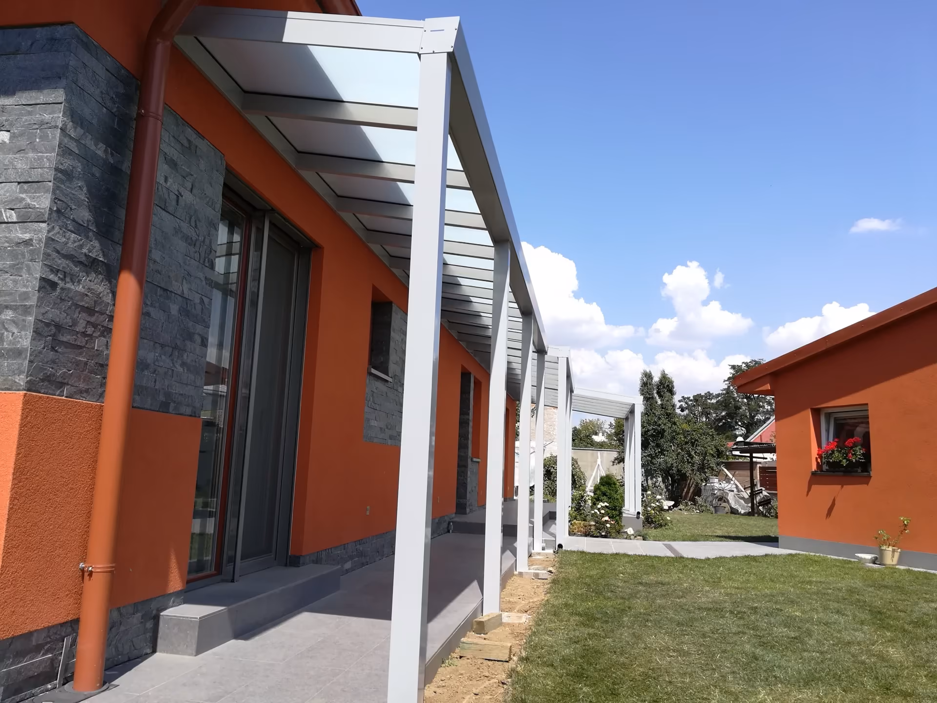 Hliníková pergola DELUXE