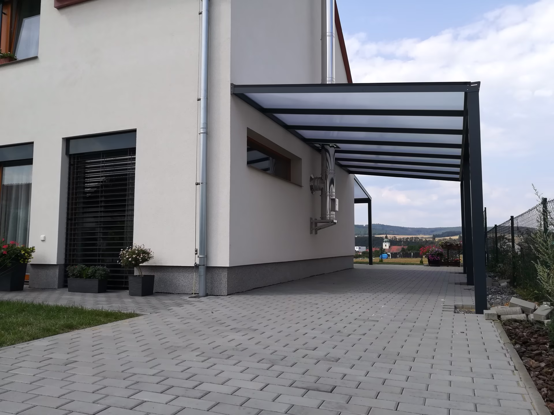 Hliníková pergola ECO