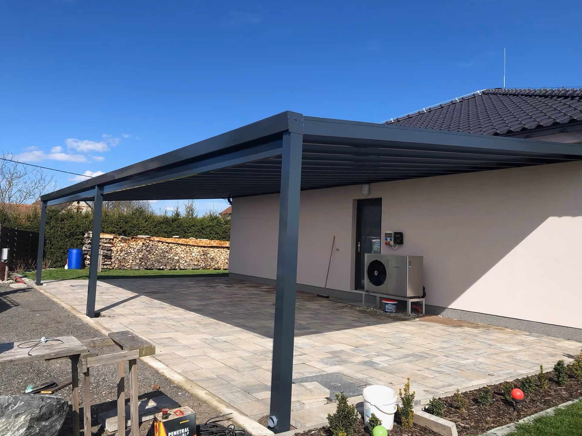 Hliníková pergola XXL
