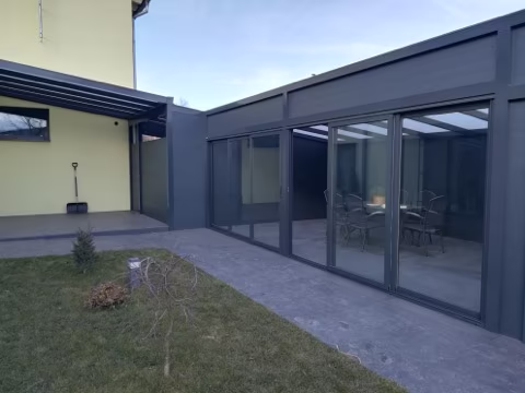 Hliníkový zahradní altánek od ALcentrum, realizace 212