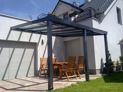 DELUXE hliníková pergola, realizace 3