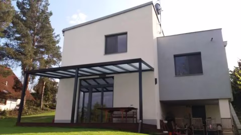 DELUXE hliníková pergola, realizace 9