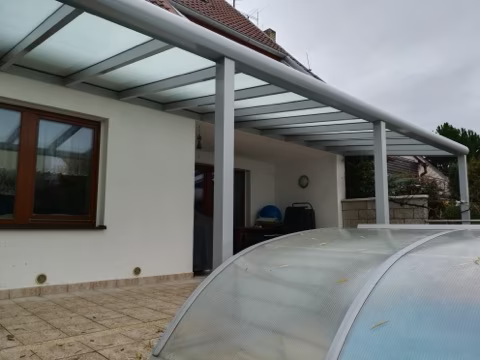 DELUXE hliníková pergola, realizace 102