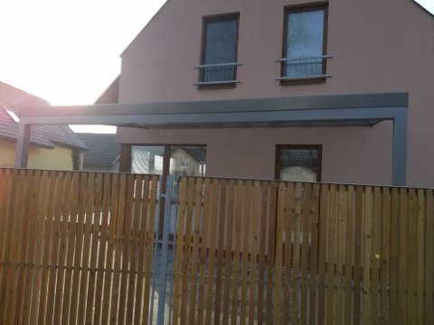 DELUXE hliníková pergola, realizace 105