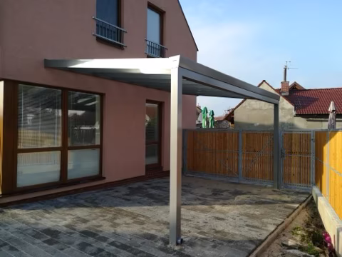 DELUXE hliníková pergola, realizace 110