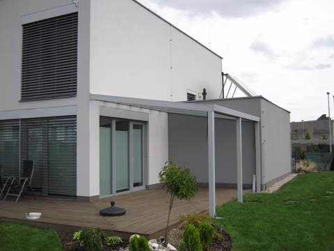 DELUXE hliníková pergola, realizace 117