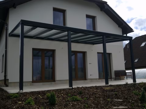 DELUXE hliníková pergola, realizace 121