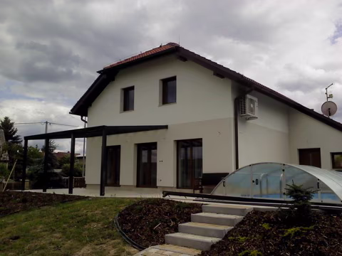 DELUXE hliníková pergola, realizace 130