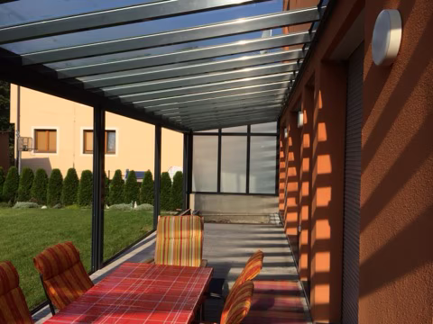 DELUXE hliníková pergola, realizace 157