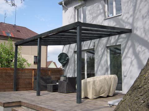 DELUXE hliníková pergola, realizace 161