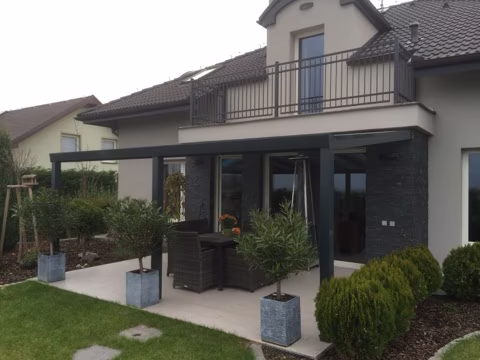 DELUXE hliníková pergola, realizace 169
