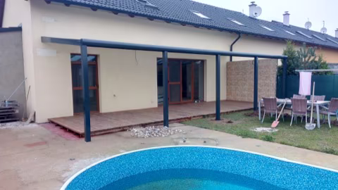 DELUXE hliníková pergola, realizace 174