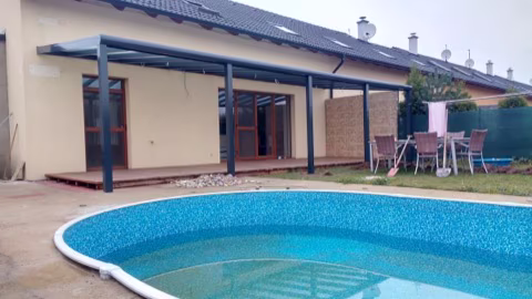 DELUXE hliníková pergola, realizace 175
