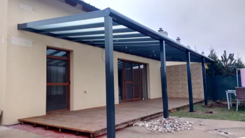 DELUXE hliníková pergola, realizace 176