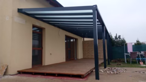 DELUXE hliníková pergola, realizace 178