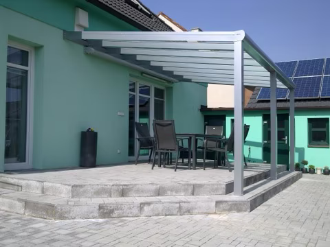 DELUXE hliníková pergola, realizace 182