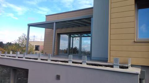 DELUXE hliníková pergola, realizace 186