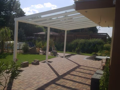 DELUXE hliníková pergola, realizace 195