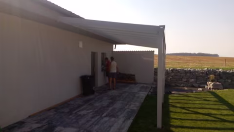 DELUXE hliníková pergola, realizace 199
