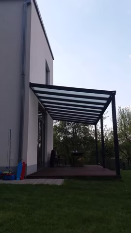 DELUXE hliníková pergola, realizace 20