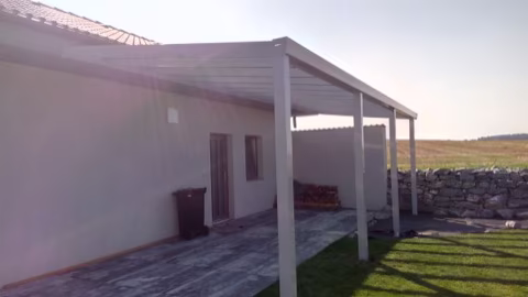 DELUXE hliníková pergola, realizace 207
