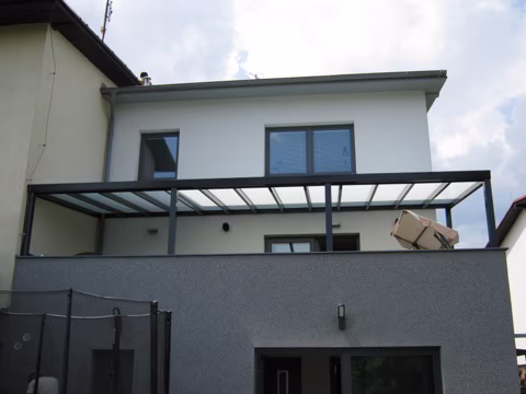 DELUXE hliníková pergola, realizace 208