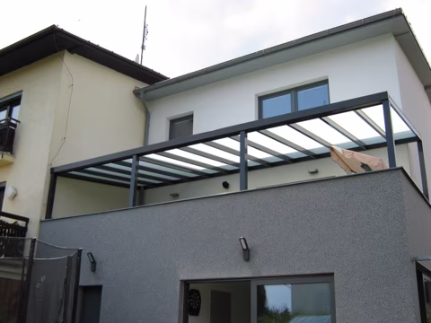 DELUXE hliníková pergola, realizace 212