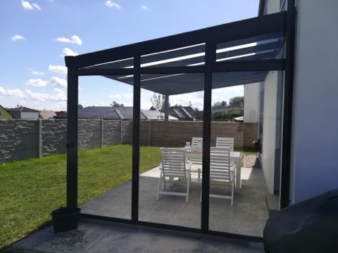 DELUXE hliníková pergola, realizace 215