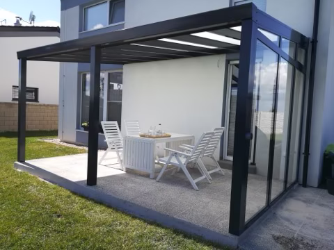 DELUXE hliníková pergola, realizace 217