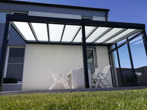 DELUXE hliníková pergola, realizace 222