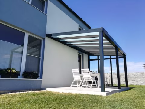 DELUXE hliníková pergola, realizace 224