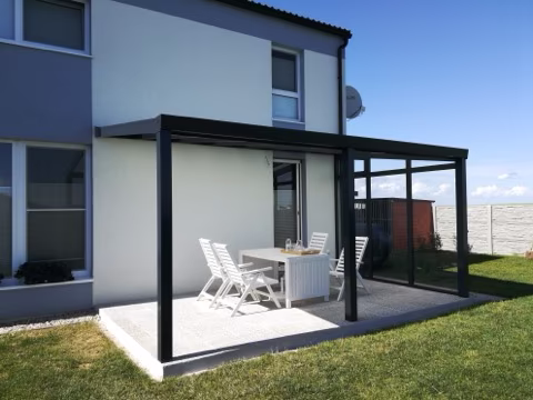 DELUXE hliníková pergola, realizace 226