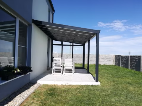DELUXE hliníková pergola, realizace 227