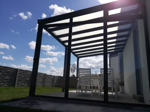 DELUXE hliníková pergola, realizace 234