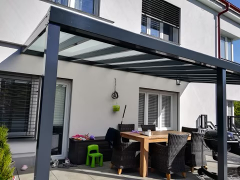 DELUXE hliníková pergola, realizace 235
