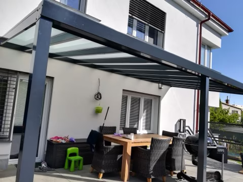 DELUXE hliníková pergola, realizace 236