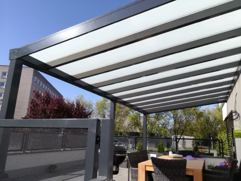 DELUXE hliníková pergola, realizace 237